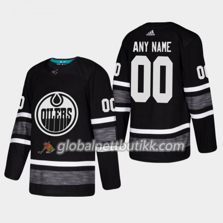 Edmonton Oilers Hockeydrakt Custom Svart 2019 NHL All-Star Adidas Authentic - Herre